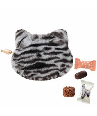 N2032 もふにゃふポーチ（サバトラ） | メリーチョコレート