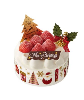 銀座／店頭受取】［G＿NB34］クリスマス・苺ショートケーキ 12