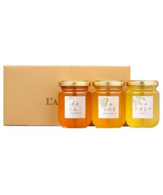 L'ABEILLE はちみつ 3種セット 125g 国産はちみつコンフィチュールギフト（トリオ） | L'ABEILLE/ラベイユ