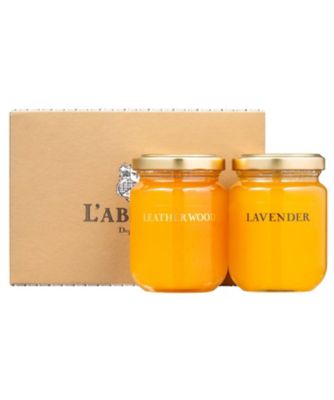 ラベイユ、オレンジ・ひまわり　 はちみつセット 各250g￼ 紅茶時間を彩るはちみつギフト | L'ABEILLE/ラベイユ | 三越伊勢丹