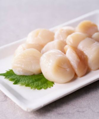 かにと。＞北海道産いくら醤油漬＆ほたて貝柱（サイズ無選別）セット