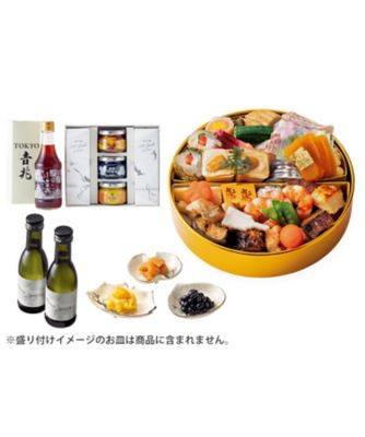 【おせち】東京吉兆 おせち料理一段 調理済み食品【三越伊勢丹/公式】