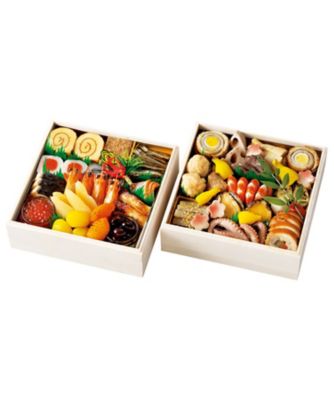 【おせち】魚三楼 新春お重詰二段 調理済み食品【三越伊勢丹/公式】