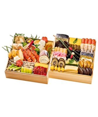 【おせち】祇園土井 和二段重 調理済み食品【三越伊勢丹/公式】