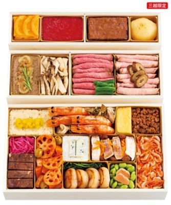 【おせち】ファルスィ ラルゴ イタリアン変形三段 調理済み食品【三越伊勢丹/公式】