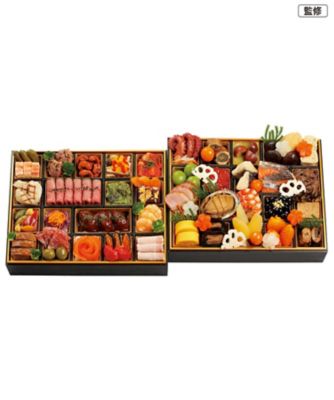 【おせち】日本橋ゆかり＆たいめいけん 和・洋二段重 調理済み食品【三越伊勢丹/公式】