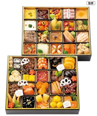 【おせち】京料理 たん熊北店＆ラ・ベットラ・ダ・オチアイ 和洋二段重 調理済み食品【三越伊勢丹/公式】