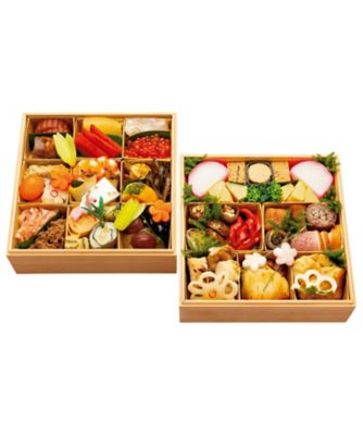 【おせち】京料理 熊魚菴 たん熊北店 寿（ことぶき）二段 調理済み食品【三越伊勢丹/公式】