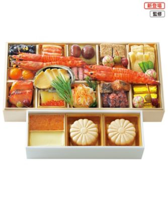 【おせち】銀座 しのはら 和風一段（フォアグラ最中4個付）調理済み食品【三越伊勢丹/公式】