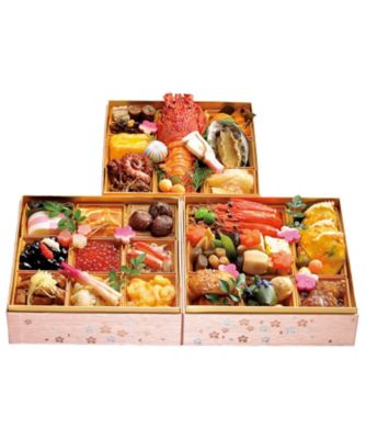 【おせち】神田明神下 みやび 和風おせち三段重 調理済み食品【三越伊勢丹/公式】