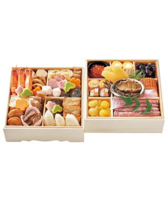 【おせち】人形町今半 おせち重詰二段 調理済み食品【三越伊勢丹/公式】