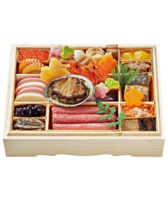 【おせち】人形町今半 おせち重詰一段 調理済み食品【三越伊勢丹/公式】