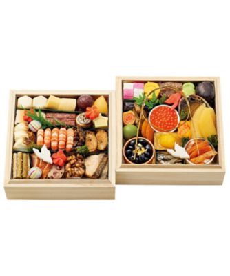 【おせち】京料理 美濃吉 和風おせち二段重 調理済み食品【三越伊勢丹/公式】