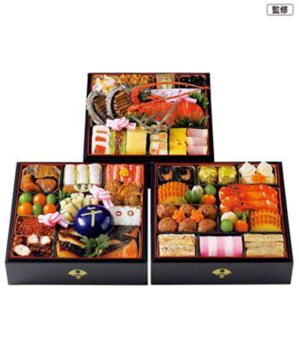 【おせち】下鴨茶寮 和おせち三段 調理済み食品【三越伊勢丹/公式】