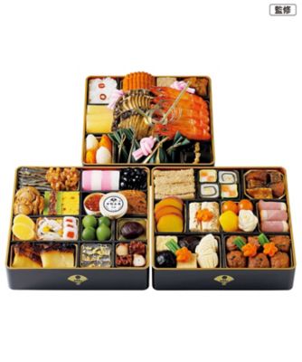 【おせち】下鴨茶寮 和おせち三段 調理済み食品【三越伊勢丹/公式】