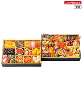 【おせち】にんべん 「和の華」二段重 調理済み食品【三越伊勢丹/公式】