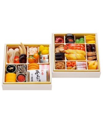 【おせち】味の浜藤 和風二段 調理済み食品【三越伊勢丹/公式】