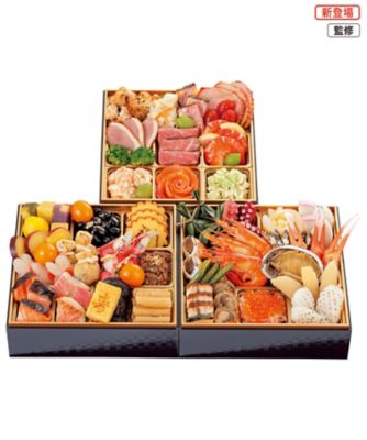 【おせち】個室和食 東山 新宿本店 和洋おせち三段重 調理済み食品【三越伊勢丹/公式】