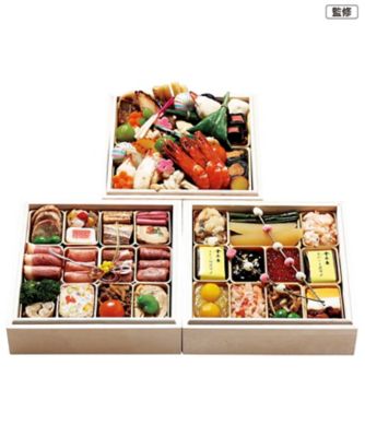 【おせち】金沢迎賓館 金茶寮 金沢迎賓館参段重 調理済み食品【三越伊勢丹/公式】