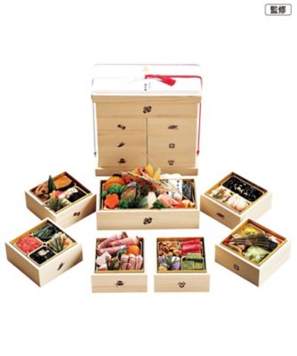 【おせち】金沢迎賓館 金茶寮 「宝尽くし」七枡重 調理済み食品【三越伊勢丹/公式】