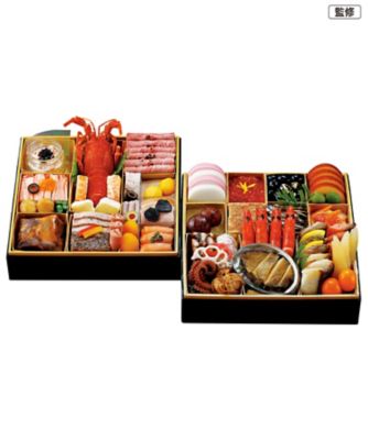 【おせち】ホテルオークラ 和洋おせち二段重 調理済み食品【三越伊勢丹/公式】