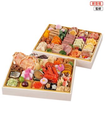 【おせち】ホテル海望 和洋おせち二段重 調理済み食品【三越伊勢丹/公式】