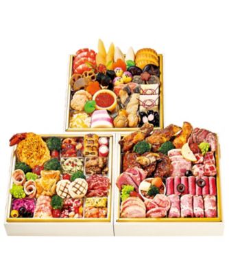 【おせち】レストラン明治亭 和洋三段 調理済み食品【三越伊勢丹/公式】
