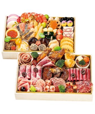 【おせち】レストラン明治亭 和洋二段 調理済み食品【三越伊勢丹/公式】