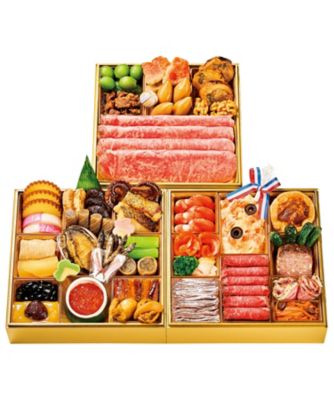 【おせち】キャピタル東洋亭本店 京乃百年洋食「東洋亭」和洋三段 調理済み食品【三越伊勢丹/公式】