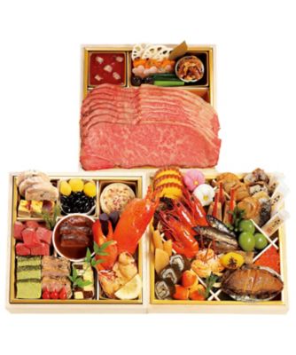 【おせち】スター食堂 おせち三段重 調理済み食品【三越伊勢丹/公式】
