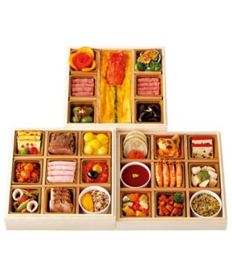 【おせち】銀座ローマイヤ 洋風おせち三段重 調理済み食品【三越伊勢丹/公式】