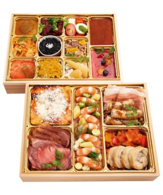【おせち】リストランテ ドラマティコ イタリアンおせち二段 調理済み食品【三越伊勢丹/公式】