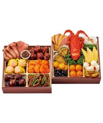 【おせち】四陸 中華二段重 調理済み食品【三越伊勢丹/公式】