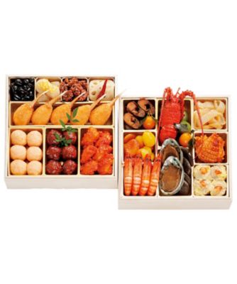 【おせち】中国名菜 銀座アスター 福 二段重 調理済み食品【三越伊勢丹/公式】