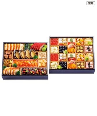 【おせち】Nabeno-Ism＆4000 Chinese Restaurant 洋中オードブル二段重 調理済み食品【三越伊勢丹/公式】