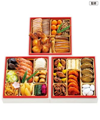 【おせち】中国料理 東天紅 中華おせち三段重 調理済み食品【三越伊勢丹/公式】