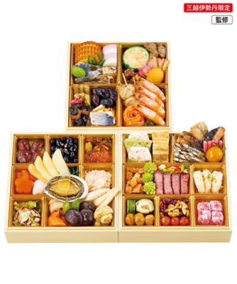 三越伊勢丹推奨おせち〉「飛翔」和の三段重（冷凍）｜ の通販