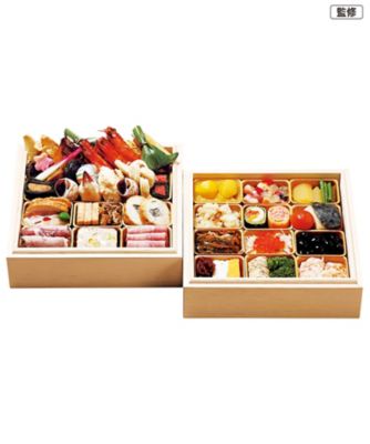 【おせち】【送料無料】金沢迎賓館 金茶寮 おせち料理二段重 調理済み食品【三越伊勢丹/公式】
