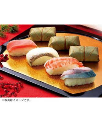 【おせち】【送料無料】ゐざさ 迎春柿の葉寿司 調理済み食品【三越伊勢丹/公式】