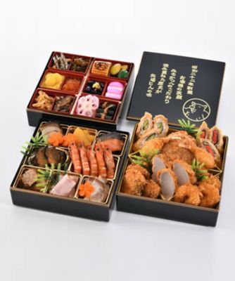 secchin様　3点おまとめ 矢場とん〉勝つおせち三段重（冷凍）｜ の通販 | 三越オンライン