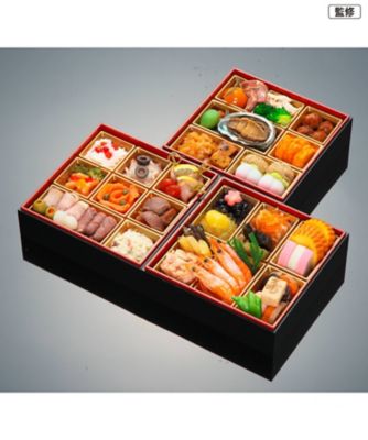 【おせち】【送料無料】日本料理 山玄茶＆ル・ピックアシエット＆竹香 和洋中おせち「たつみ」三段重 調理済み食品【Web限定】【三越伊勢丹/公式】