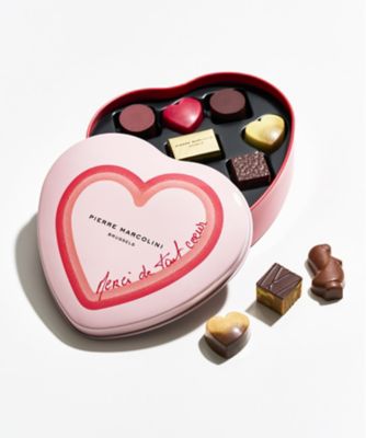 Pierre Marcolini ハート型小物入れ　本人直筆サイン入り Pierre Marcolini ハート型小物入れ 本人直筆サイン入り Pierre