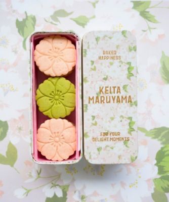 SW058 詰合せクッキー缶 HALF（SAKURA） | KEITA