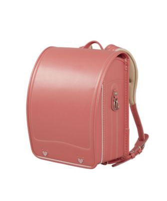 ＜大峽製鞄＞１１９４【送料無料】【２０２７年２月中旬以降届】（ハート）フェザーＬｉｔｅ　牛革　コーラルレッド