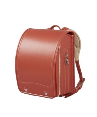 ＜大峽製鞄＞１１８６【送料無料】【２０２７年２月中旬以降届】（ハート）フェザーＬｉｔｅ　牛革　ブリックオレンジ