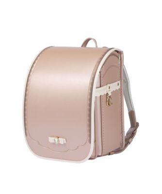 ＜ララちゃんランドセル (Baby&Kids)＞１２４８【送料無料】【２０２７年３月中旬以降届】ジュエル・リボン　パールラテ