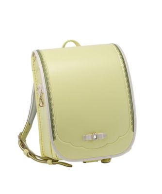 ＜ララちゃんランドセル (Baby&Kids)＞１２５０【送料無料】【２０２７年３月中旬以降届】ジュエル・リボン　レモンイエロー