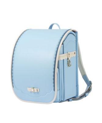 ＜ララちゃんランドセル (Baby&Kids)＞１２５１【送料無料】【２０２７年３月中旬以降届】ジュエル・リボン　ダスティブルー