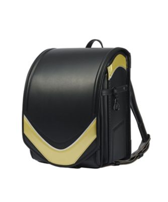 ＜ララちゃんランドセル (Baby&Kids)＞１２６９【送料無料】【２０２７年３月中旬以降届】ボンズＲ　ブラック×ゴールド（Ｔ）