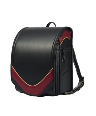 ＜ララちゃんランドセル (Baby&Kids)＞１２７０【送料無料】【２０２７年３月中旬以降届】ボンズＲ　ブラック×レッド